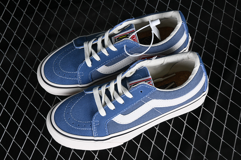 Sk8 Low White/Blue 23