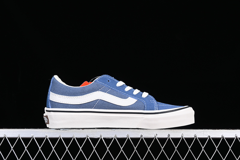 Sk8 Low White/Blue 25