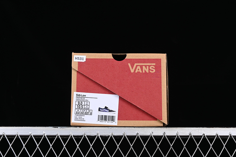 Vans Sk8 Low Black/Blue 29