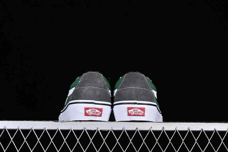 Sk8 Low Green/Grey/White 9