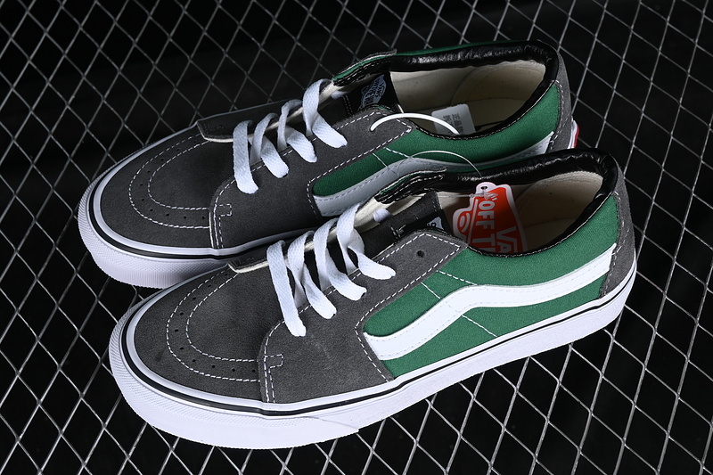 Sk8 Low Green/Grey/White 25