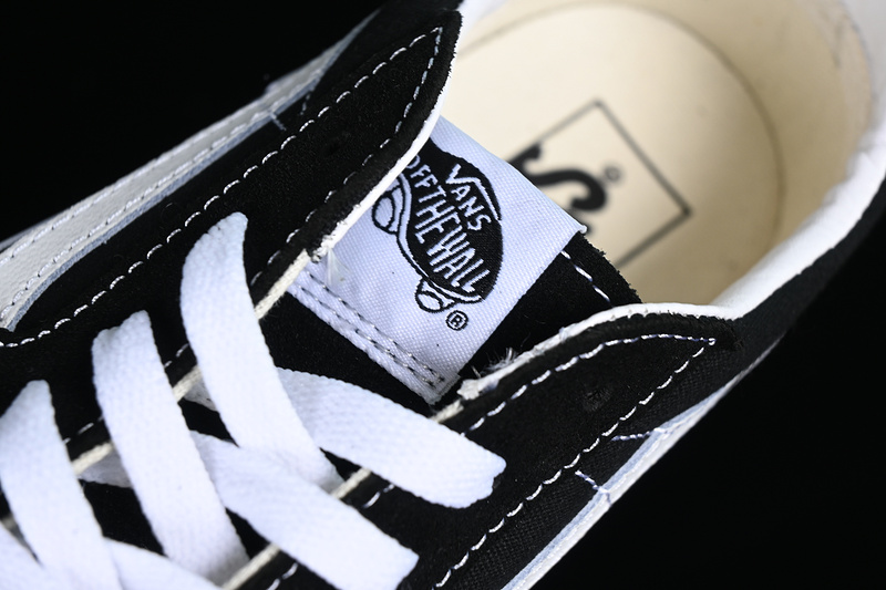 Sk8 Low White/Black 27