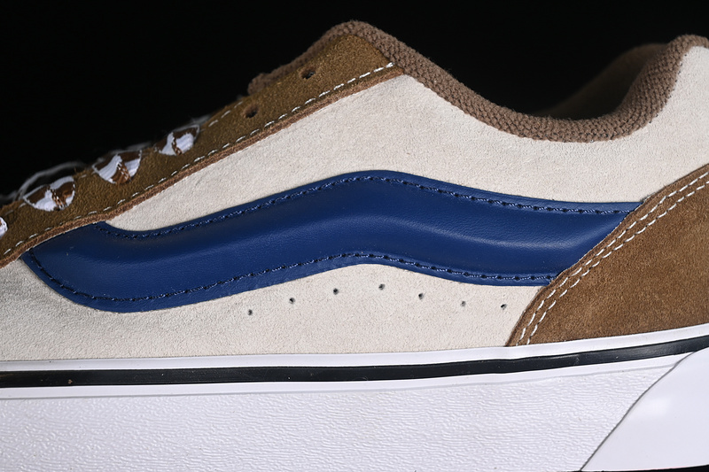 Vans Classics Knu Skool White/Brown/Blue 25