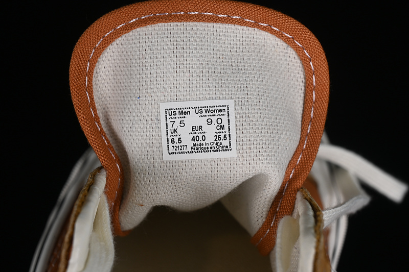 Vans Old Skool Reissue 136 White/Brown/Orange 29