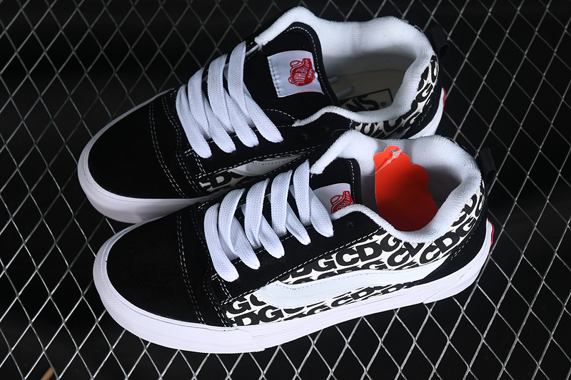 Vans Knu-Skool Cdg Black/True White 27