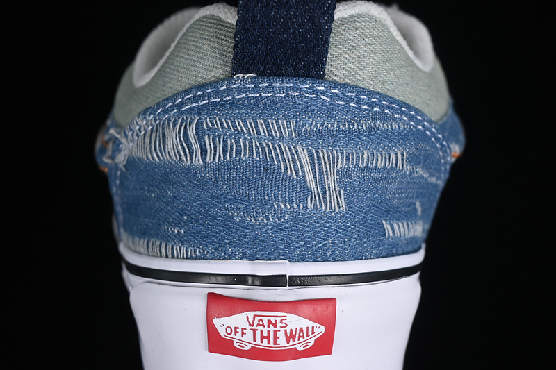 Vans Classics Knu Skool White/Blue/Green 9