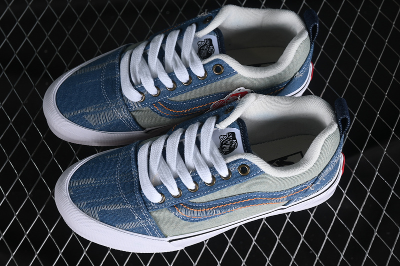 Vans Classics Knu Skool White/Blue/Green 21