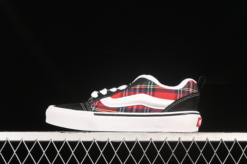 Vans Classics Knu Skool White/Black/Red 7