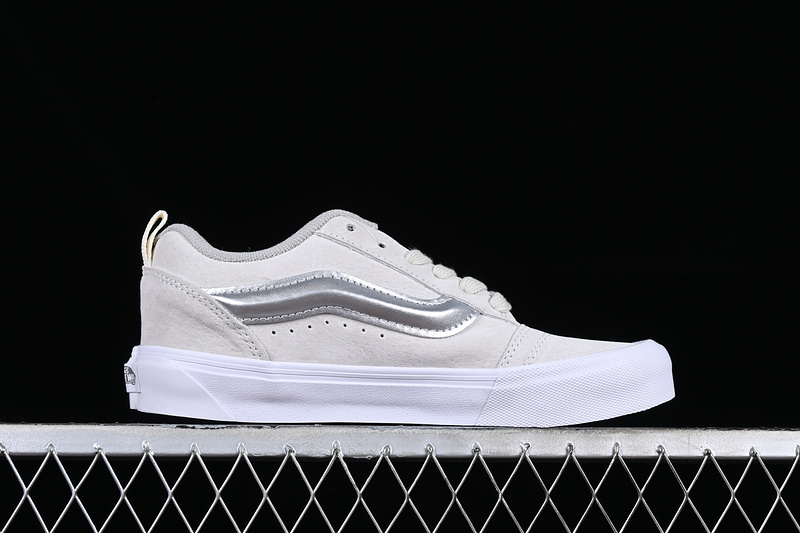 Vans Classics Knu Skool White/Grey/Silver 11