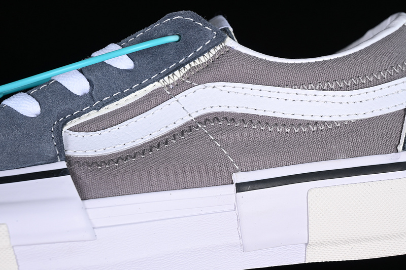 Vans Sk8 Low Reconstru White/Grey/Black/Blue 13