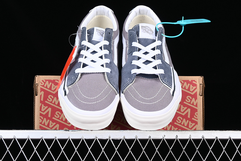 Vans Sk8 Low Reconstru White/Grey/Black/Blue 23