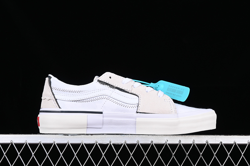 Vans Sk8 Low Reconstru White/Grey/Black 23