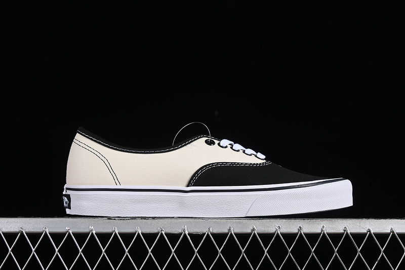 Vans Authentic White/Black/Grey 25