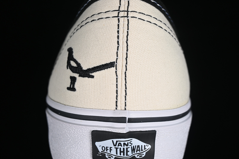 Vans Authentic White/Black/Grey 29