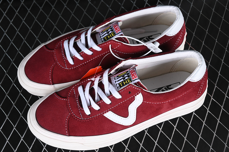 Vans Style 73 Dx White/Red 3