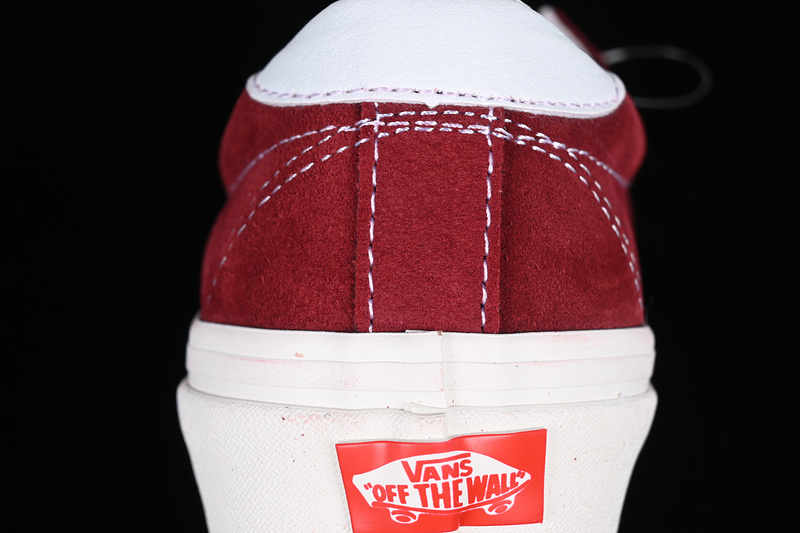 Vans Style 73 Dx White/Red 5