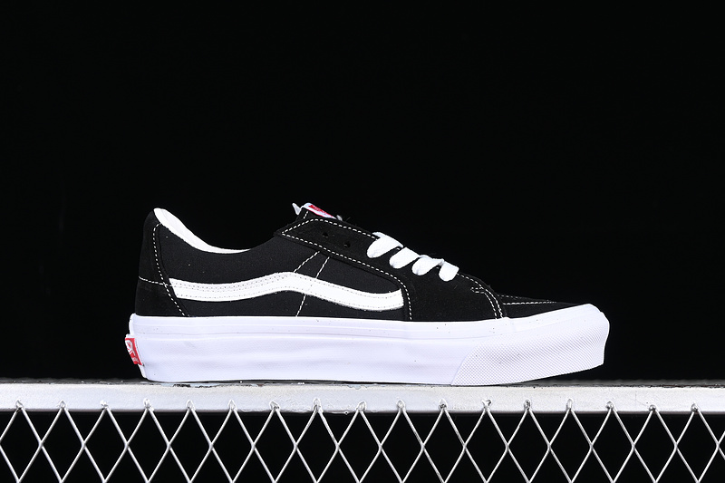 Vault Og Sk8 Low Black/White 7