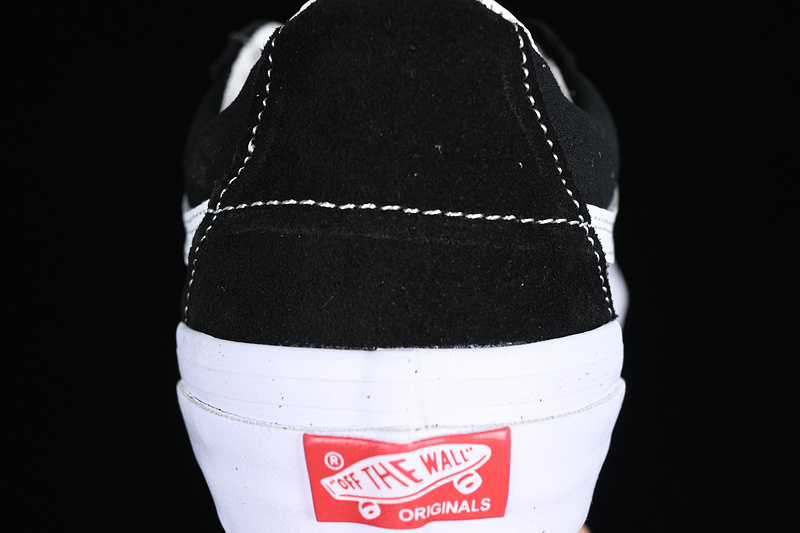 Vault Og Sk8 Low Black/White 25