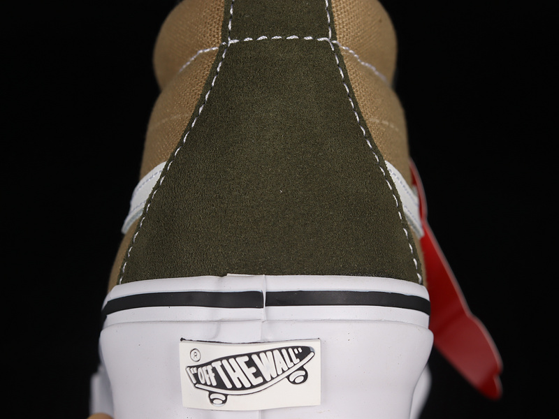 Jjjjound X Sk8-Mid Vault Lx Green/Light Brown/White 13