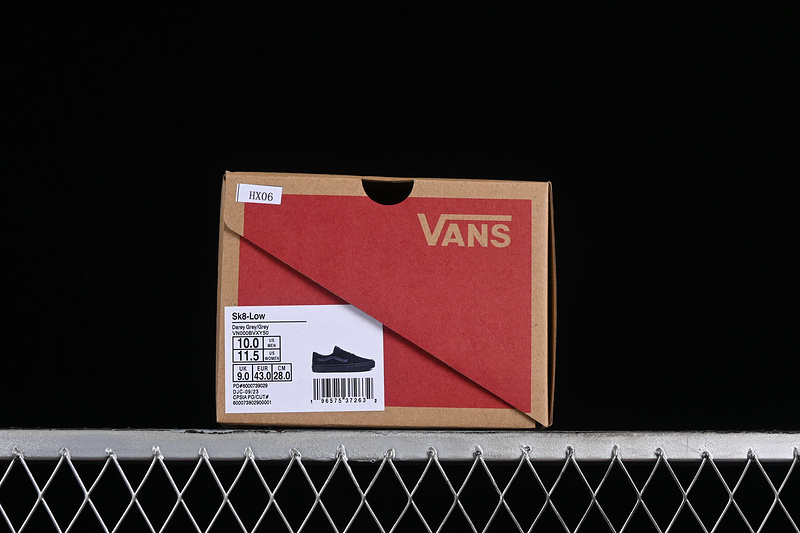 Vans Sk8-Low Grey/Black 5