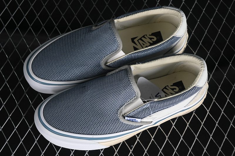 Vans Tdc Tokyo Design Collective Old Skool Slip-On Premium White/Grey/Blue 27