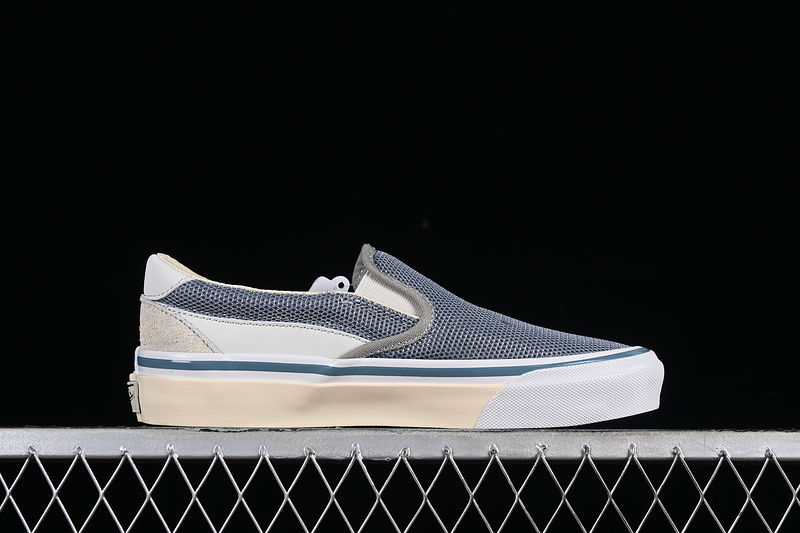 Vans Tdc Tokyo Design Collective Old Skool Slip-On Premium White/Grey/Blue 29