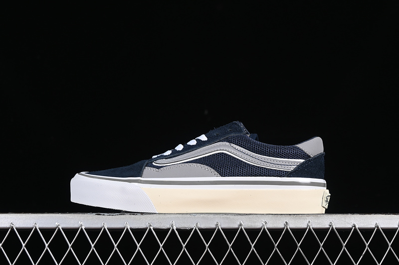 Vans Tdc Tokyo Design Collective Old Skool Slip-On Premium Yellow/Grey/Blue 19