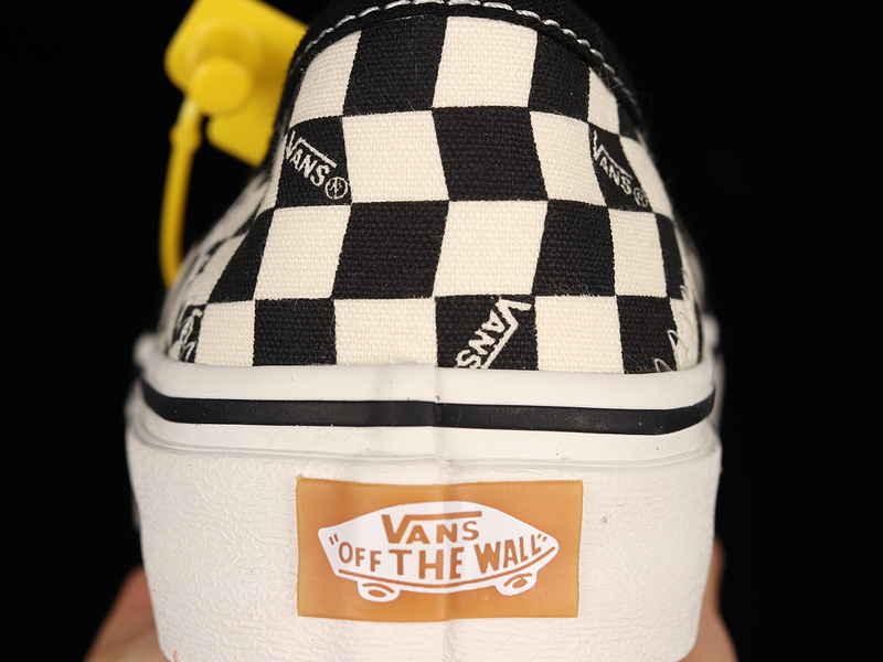 Slip-On Vr3 Sf Checkerboard Black/Marshmallow 15