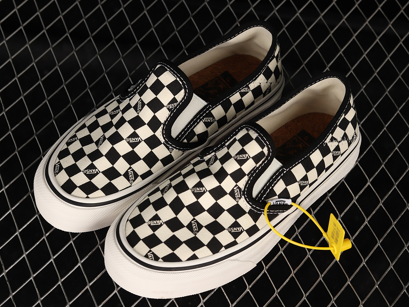 Slip-On Vr3 Sf Checkerboard Black/Marshmallow 17