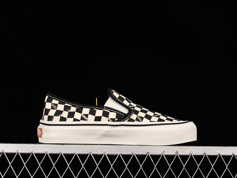 Slip-On Vr3 Sf Checkerboard Black/Marshmallow 19