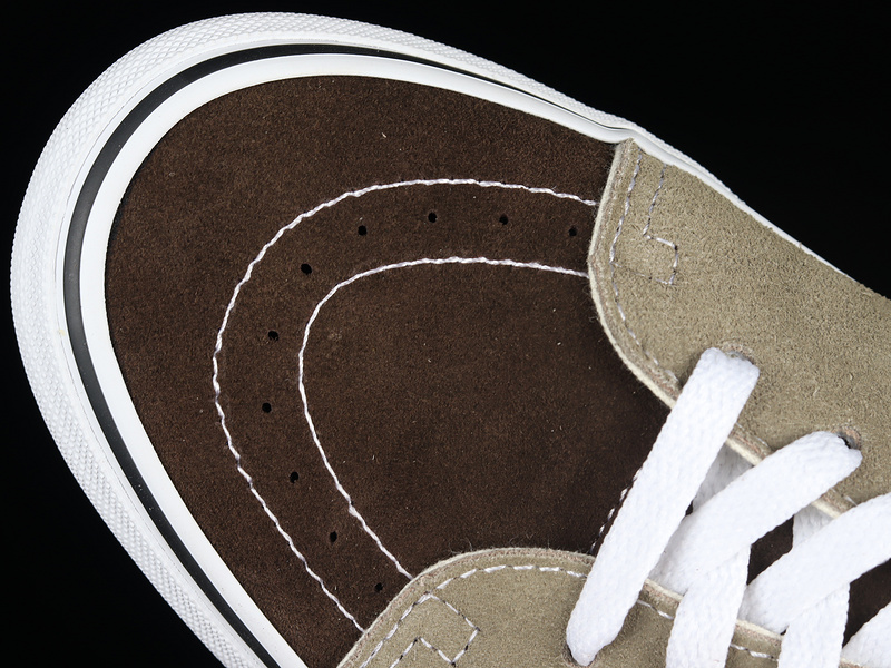 Sk8-Low Reissue S Dark Brown/White/Khaki 9