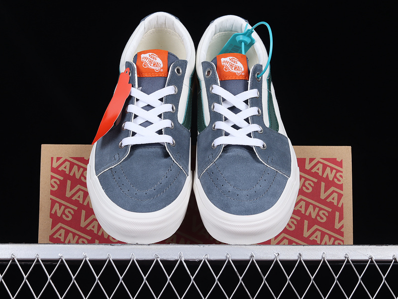 Sk8 Low Low Dark Blue/Green/White 21