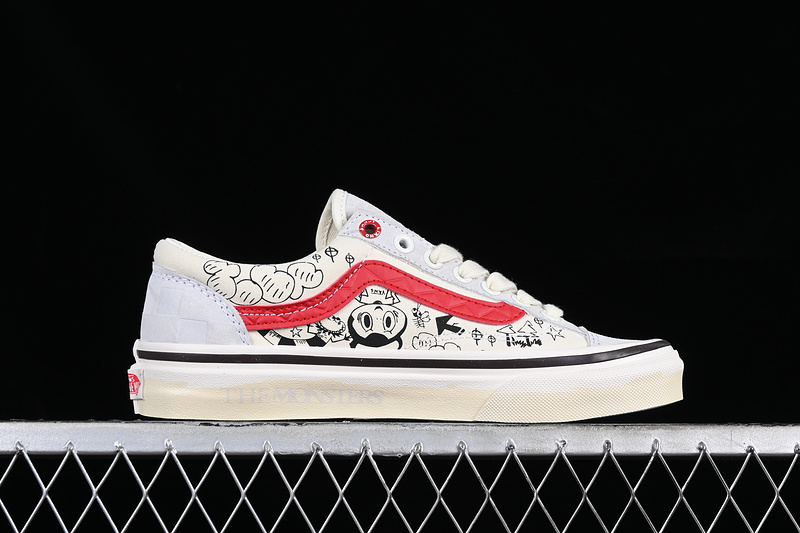 V*Ans X The Monste White/Black/Red 29