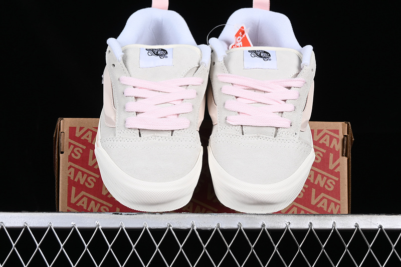 Vans Knu-Skool Vr3 Lx White/Grey/Pink 9