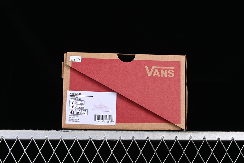 Vans Knu-Skool Vr3 Lx White/Grey/Pink 13