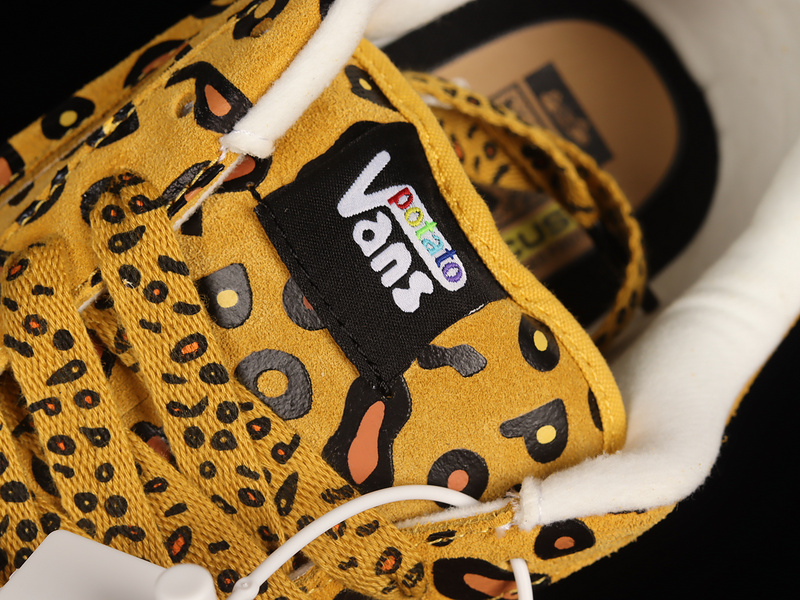 Ua Knu-Skool Vr3 Lx X Imran Potato Yellow/Leopard Print/White 3