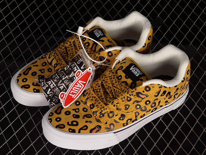 Ua Knu-Skool Vr3 Lx X Imran Potato Yellow/Leopard Print/White 7