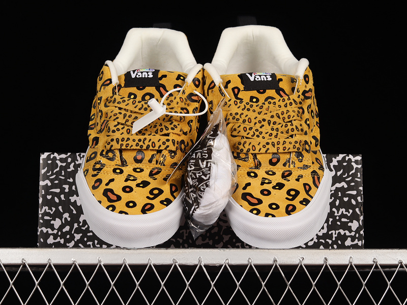 Ua Knu-Skool Vr3 Lx X Imran Potato Yellow/Leopard Print/White 11