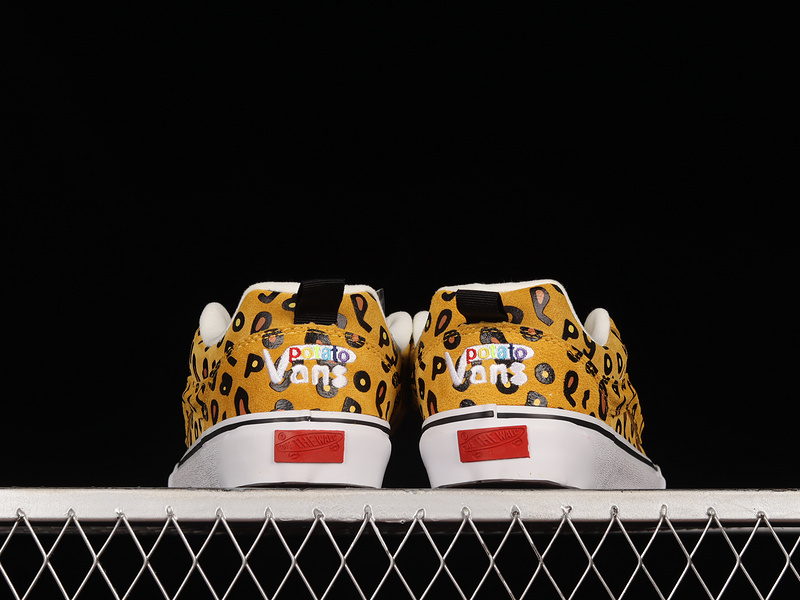 Ua Knu-Skool Vr3 Lx X Imran Potato Yellow/Leopard Print/White 17