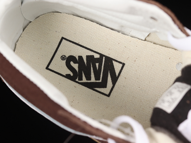 Sk8 Mid Reissue Dark Brown/Dark Brown/White 13