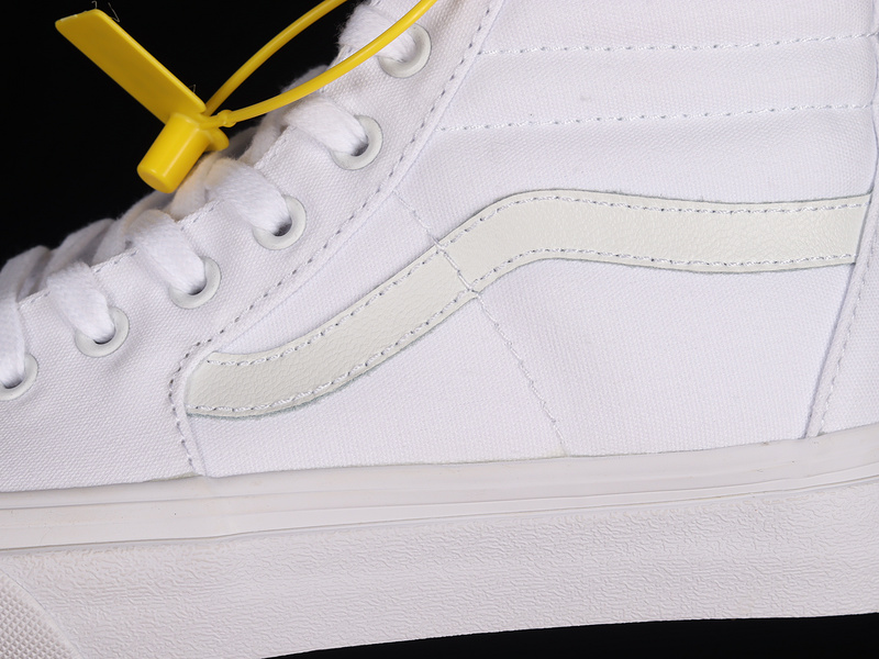 Sk8-High True White/True White/Black 3