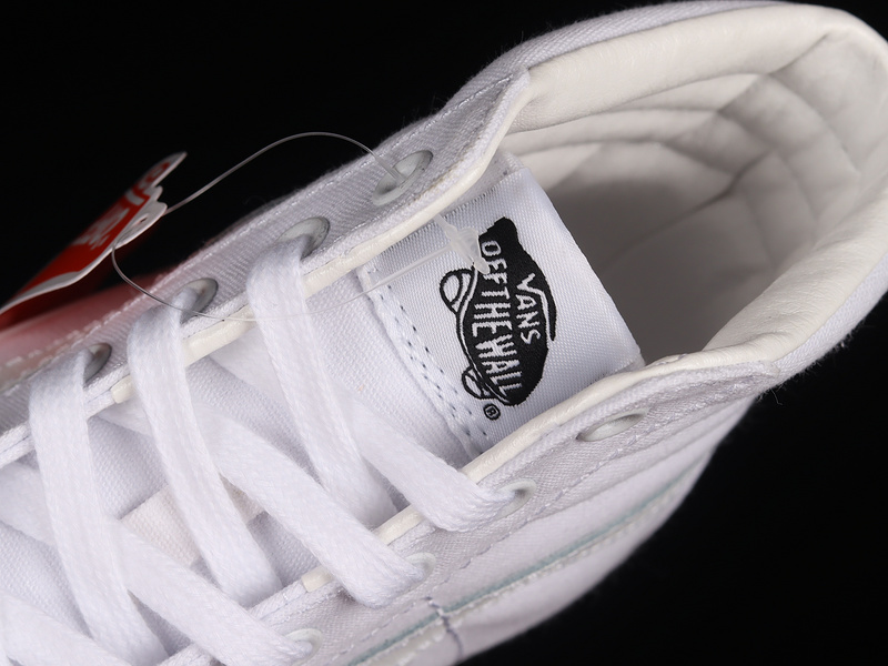 Sk8-High True White/True White/Black 13