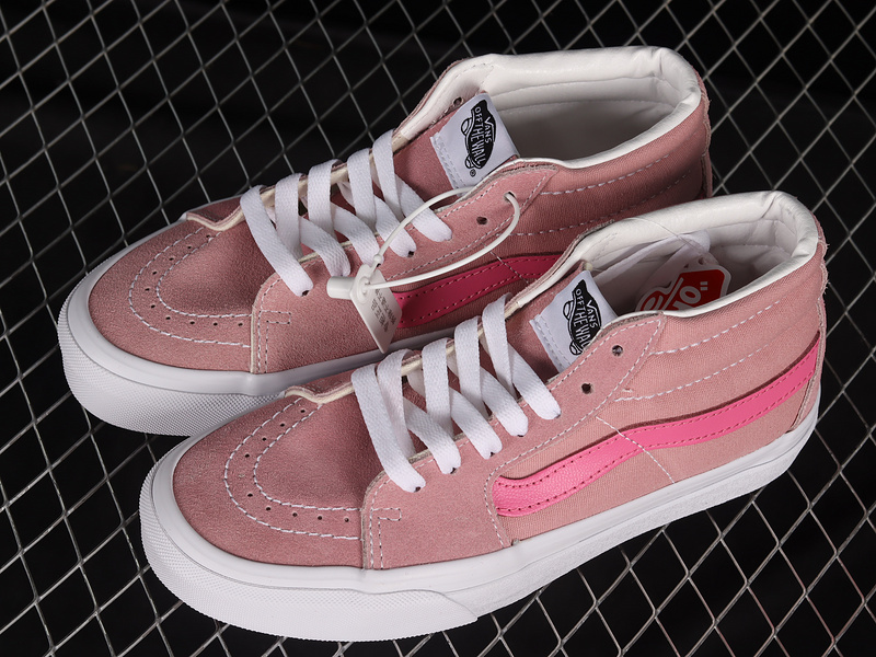 Sk8 Mid Reissue Shoes Nostalgia Rose/White/Pink 9