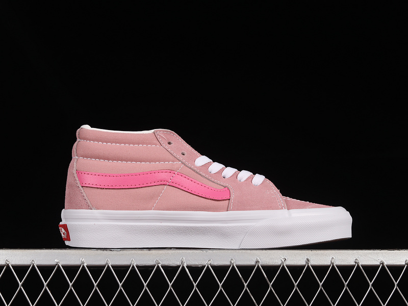 Sk8 Mid Reissue Shoes Nostalgia Rose/White/Pink 11