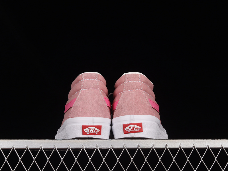 Sk8 Mid Reissue Shoes Nostalgia Rose/White/Pink 19