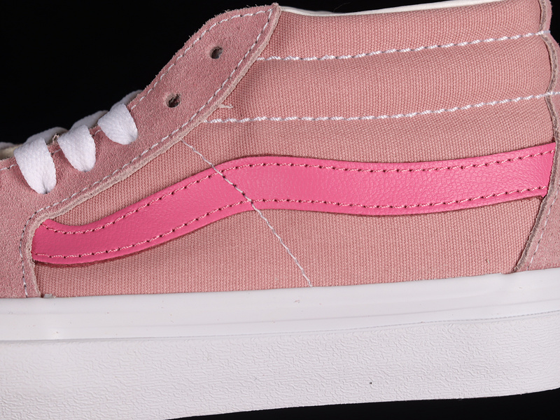 Sk8 Mid Reissue Shoes Nostalgia Rose/White/Pink 27