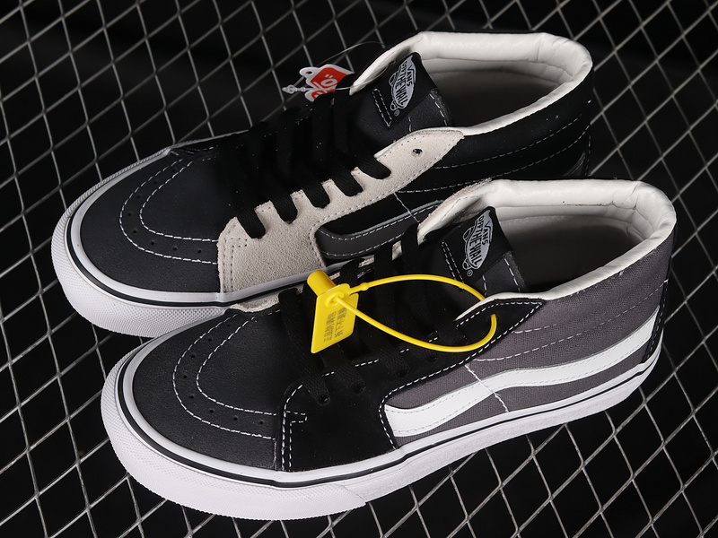 Sk8 Mid Reissue Black/White/Grey 3