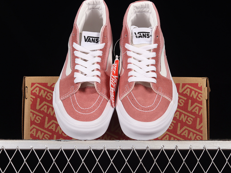 Sk8 Mid Pink/Red/White 11