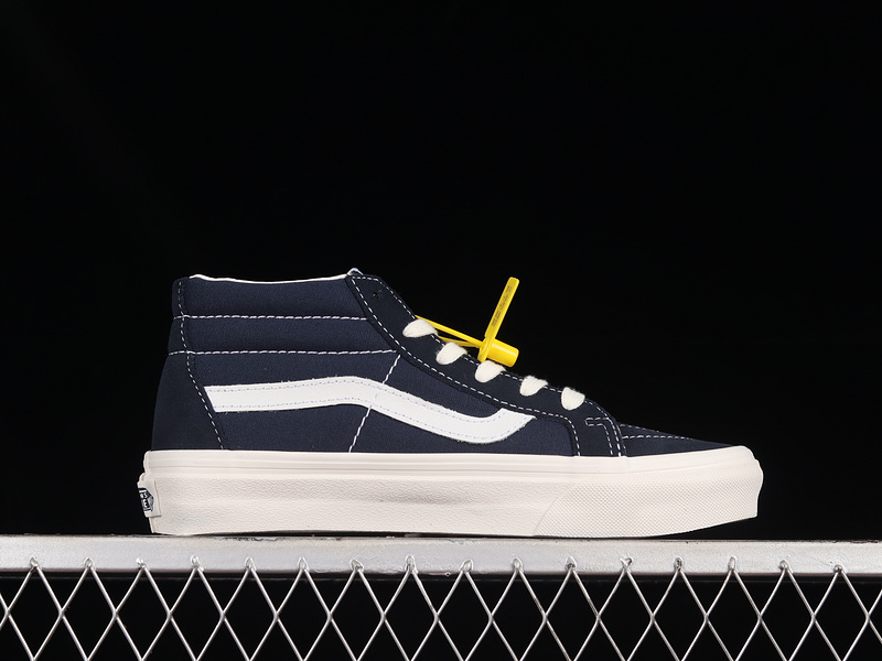 Sk8-Mid Reissue Navy Blue/White/White 3