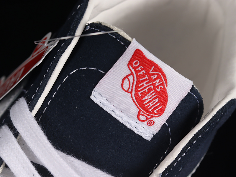 Vault Og Sk8-Mid Lx Navy Blue/White 3